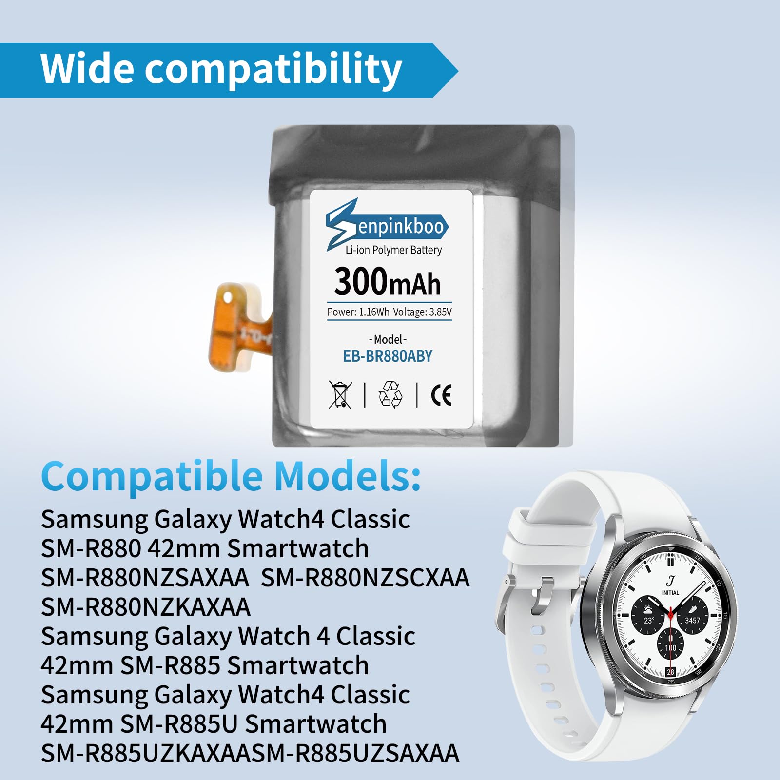 Amazon.com: Senpinkboo for Samsung Galaxy Watch4 Classic SM-R880