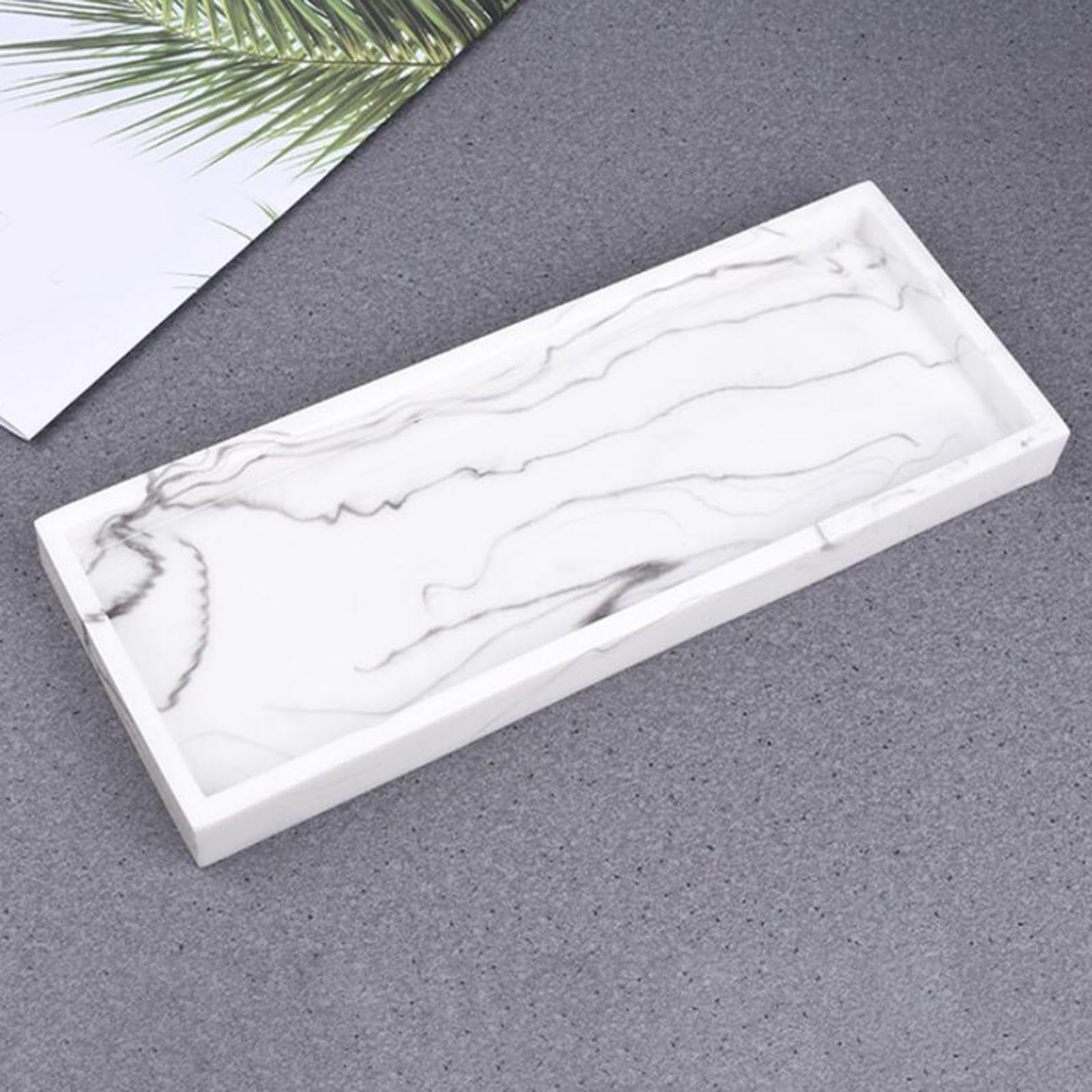 Elegante set di accessori e decorazioni per il bagno, portaspazzolini con superficie liscia effetto marmo e funzioni multifunzionali, portaspazzolini,