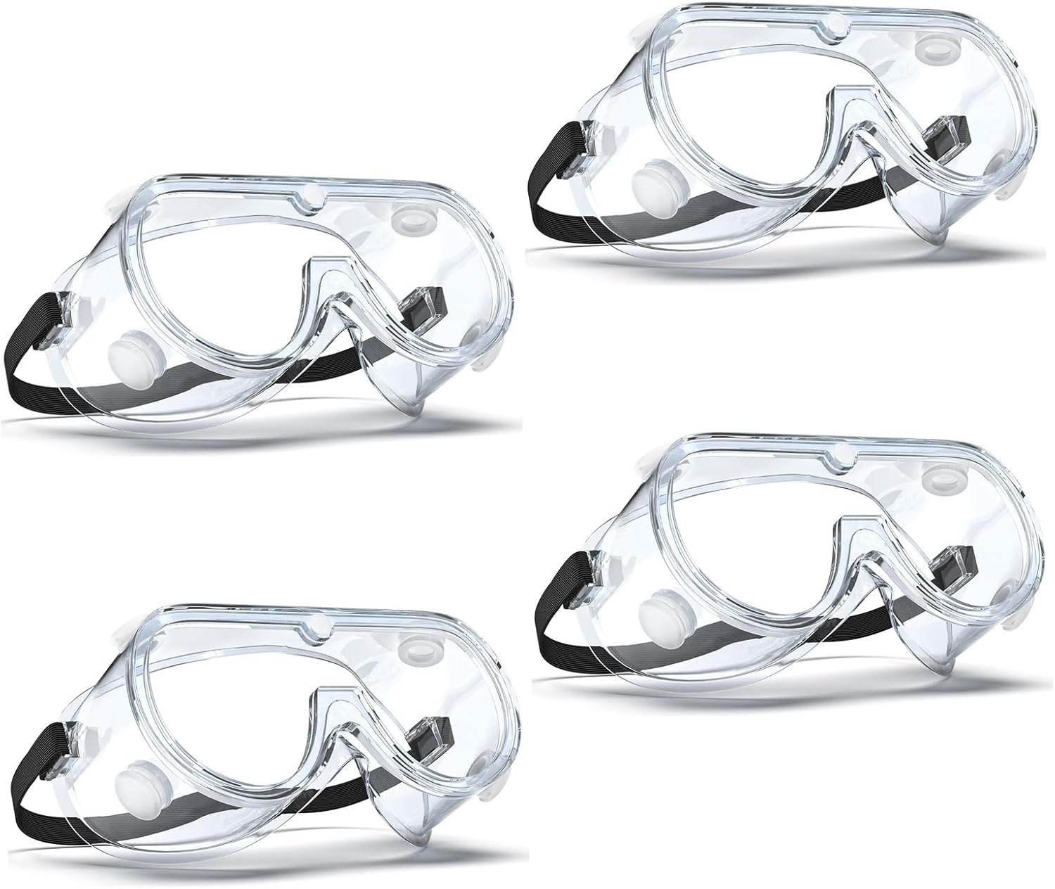 Qbily Anti-fog Safety Goggles,Adjustable Lab Goggles，Lightweight Science Goggles