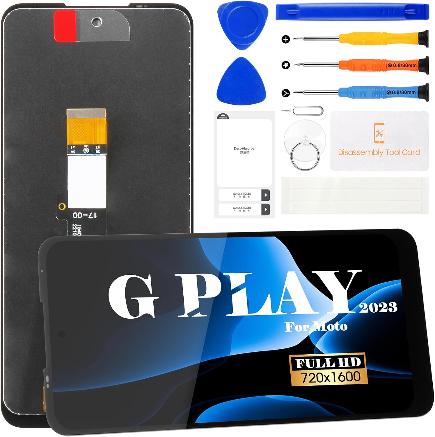 for Motorola Moto G Play 2023 LCD Replacement Screen for Moto G Play 2023 XT2271-5 Screen Repair Kits for Moto G Play 2023 LCD Display Touch Screen Digitizer Assembly Repair Kits