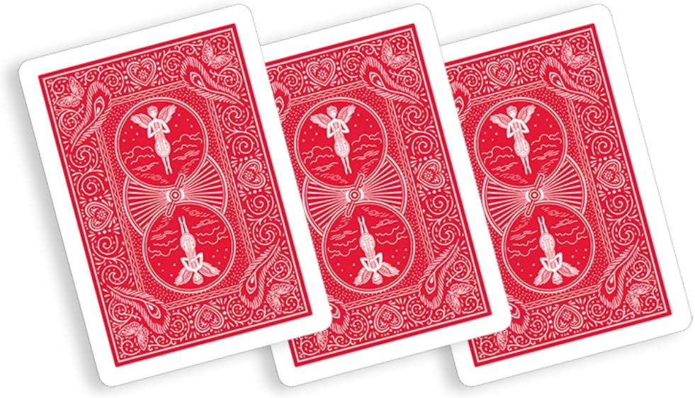 Bicycle 809 Playing Cards - Mandolin Back - Red