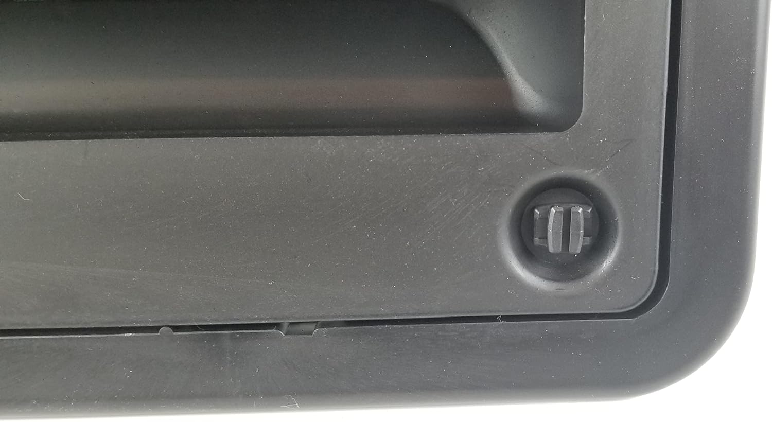 Dometic 3109492.004 Refrigerator Upper/Lower Plastic Sidewall Vent - Black