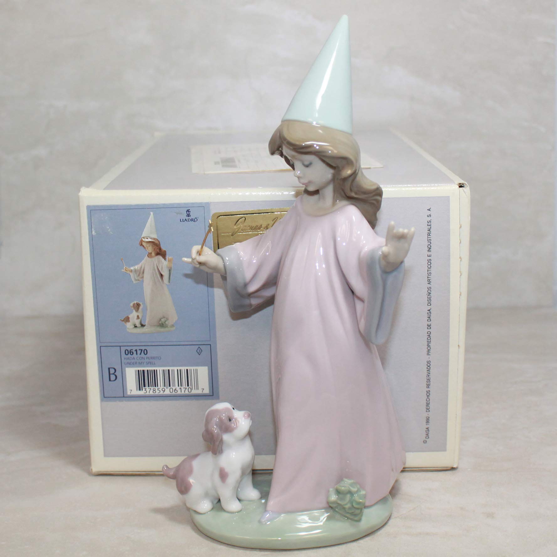 Amazon.com: Lladro Figurine 6170 Under My Spell : Home & Kitchen
