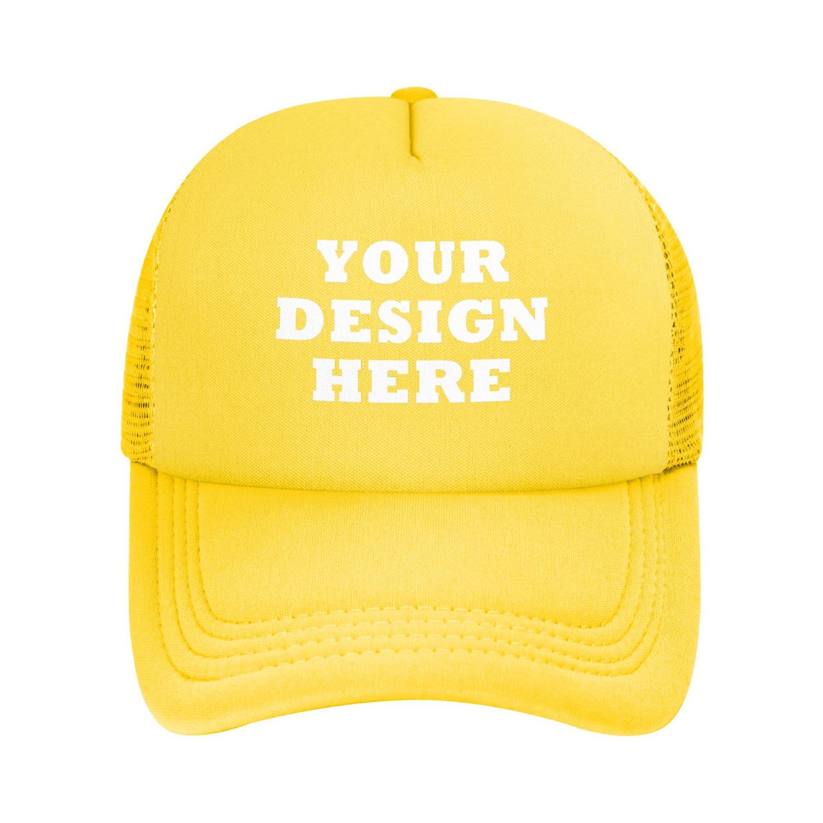 Tingwei Personalised Baseball Caps Custom Hats for Men Women,Embroidered Women Want Me Fish Fear Me Adjustable Trucker Hat Cotton Unisex Dad Hats