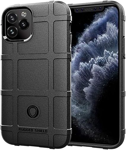 Amazon Labilus Iphone 11 Proケース ラグシールドシリーズ Tpu厚くて頑丈なアーマータクティカル保護カバーケース Iphone 11 Pro 19 用 ダークブラック Labilus ケース カバー