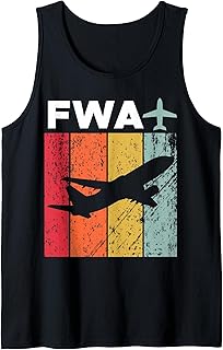 FWA Fort Wayne Airport Tank Top