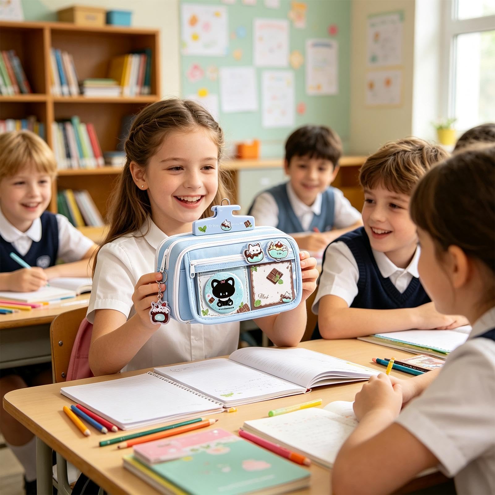 Ensemble De Papeterie Pour Femmes Fournitures Scolaires pour la Classe avec