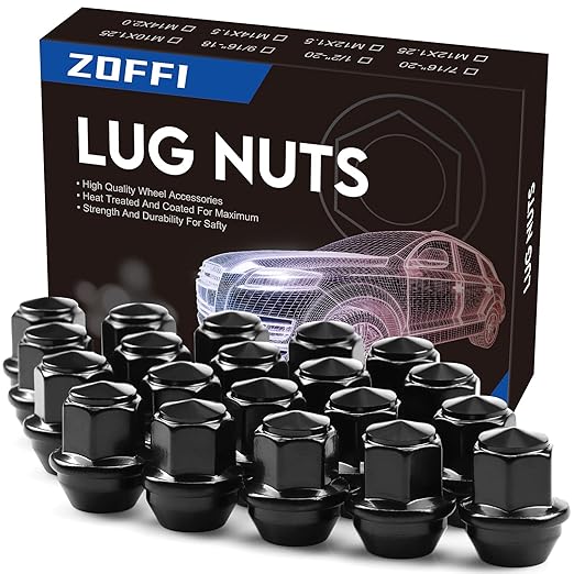 ZOFFI M12x1.5 OnePiece Lug Nuts Replacement for 2006