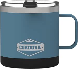 Cordova Outdoors Tazza Termica Yonder 396g - Acciaio Inox Doppia Parete Con Coperchio Anti-Fuoriuscita - 4