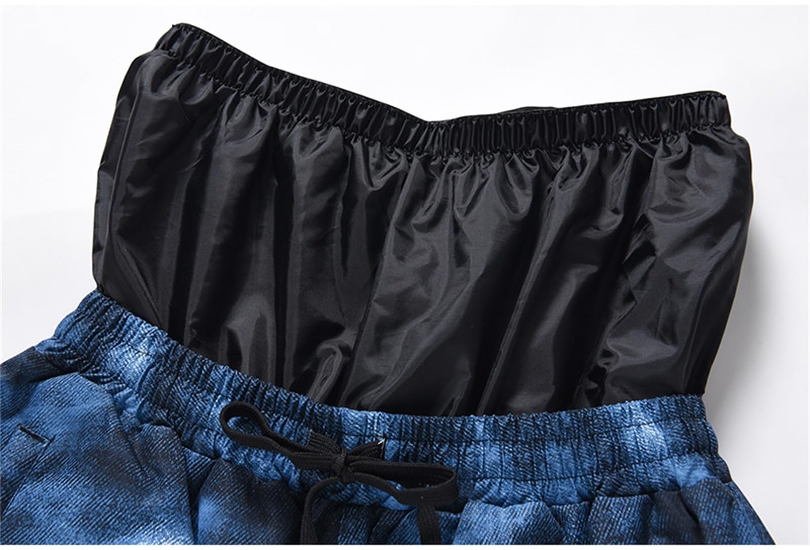 Sunnyuk Pantaloni Snowboard Uomo Pantaloni Taglie Forti Snowboard Tuta Sci Montagna Pantalone Curvy Invernale Salopette da Neve Termici Elasticizzati Impermeabile