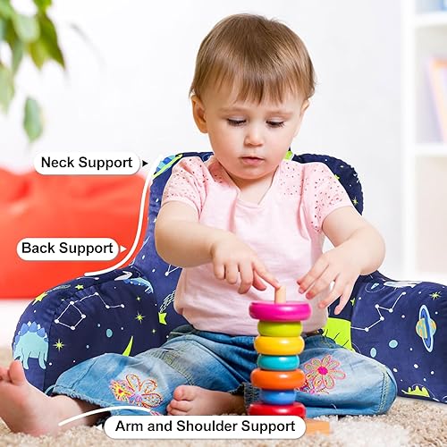 Miniatura 2 de Meeting Story Almohada de lectura para sentarse en la cama con soporte para el cuello, almohadas de respaldo con brazos para leer y trabajar