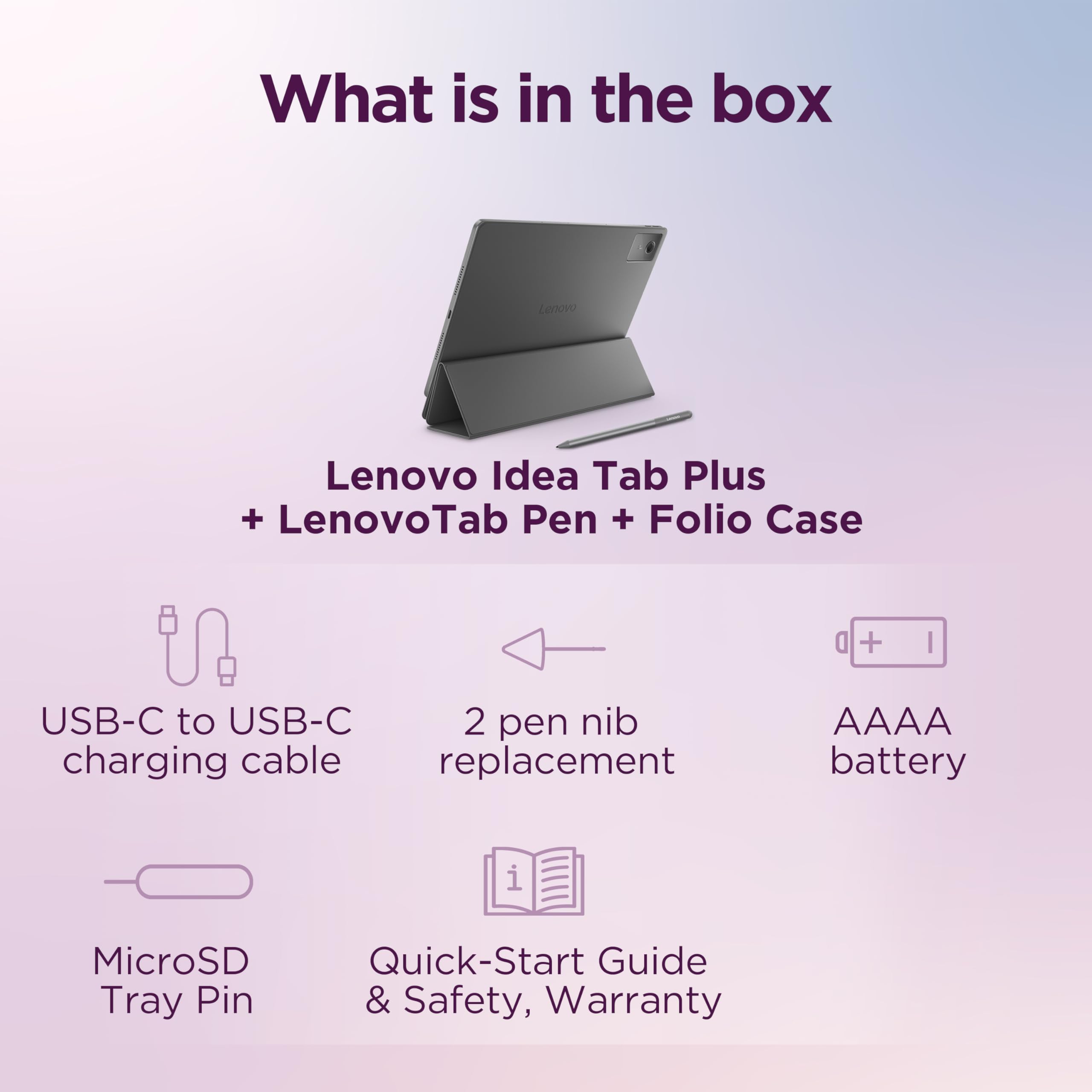 Amazon.com : Lenovo Idea Tab Plus - Lightweight Tablet - 12.1″ 2.5