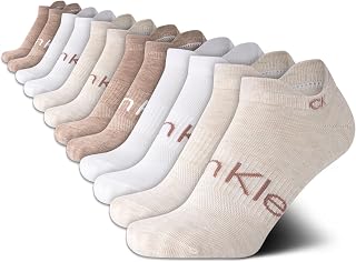 Womens No Show Socks - 12 Pack Soft Cushioned Athletic Low Cut Socks for Sneakers Loafers Boat Shoes (4-10)