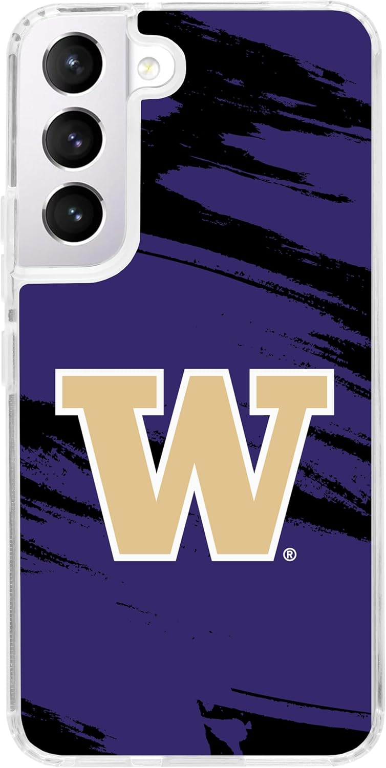 Affinity Bands Washington Huskies HD Phone Case Compatible with Samsung Galaxy S22 (Paint)