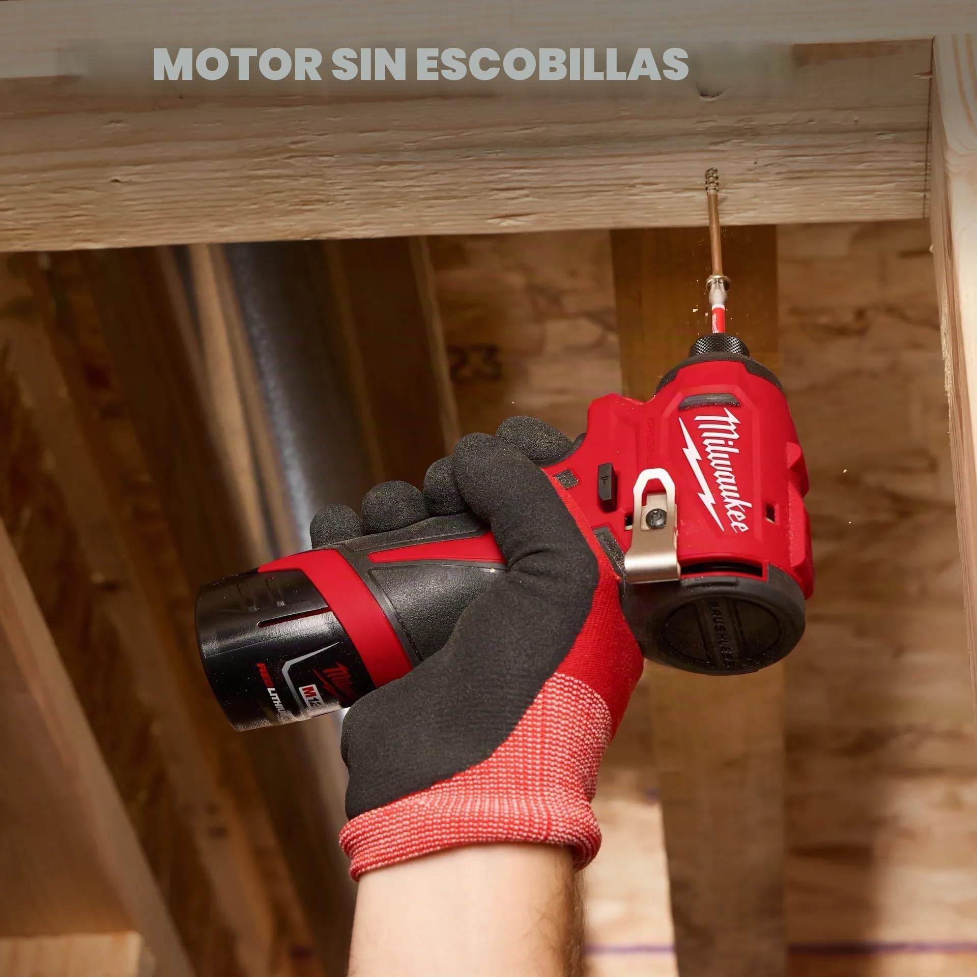 Milwaukee M12 - Destornillador de impacto hexagonal subcompacto sin escobillas de 1/4 pulgadas (herramienta básica)