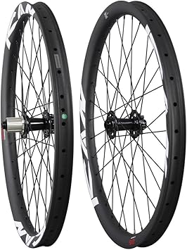 Amazon Ican アイカン Mtb カーボン ホイールディスク 前後セット マウンテンバイク用 サイズ 26インチ リム深は38mm リム幅は32mm ストレートエッジ フックがありません Ican ホイール