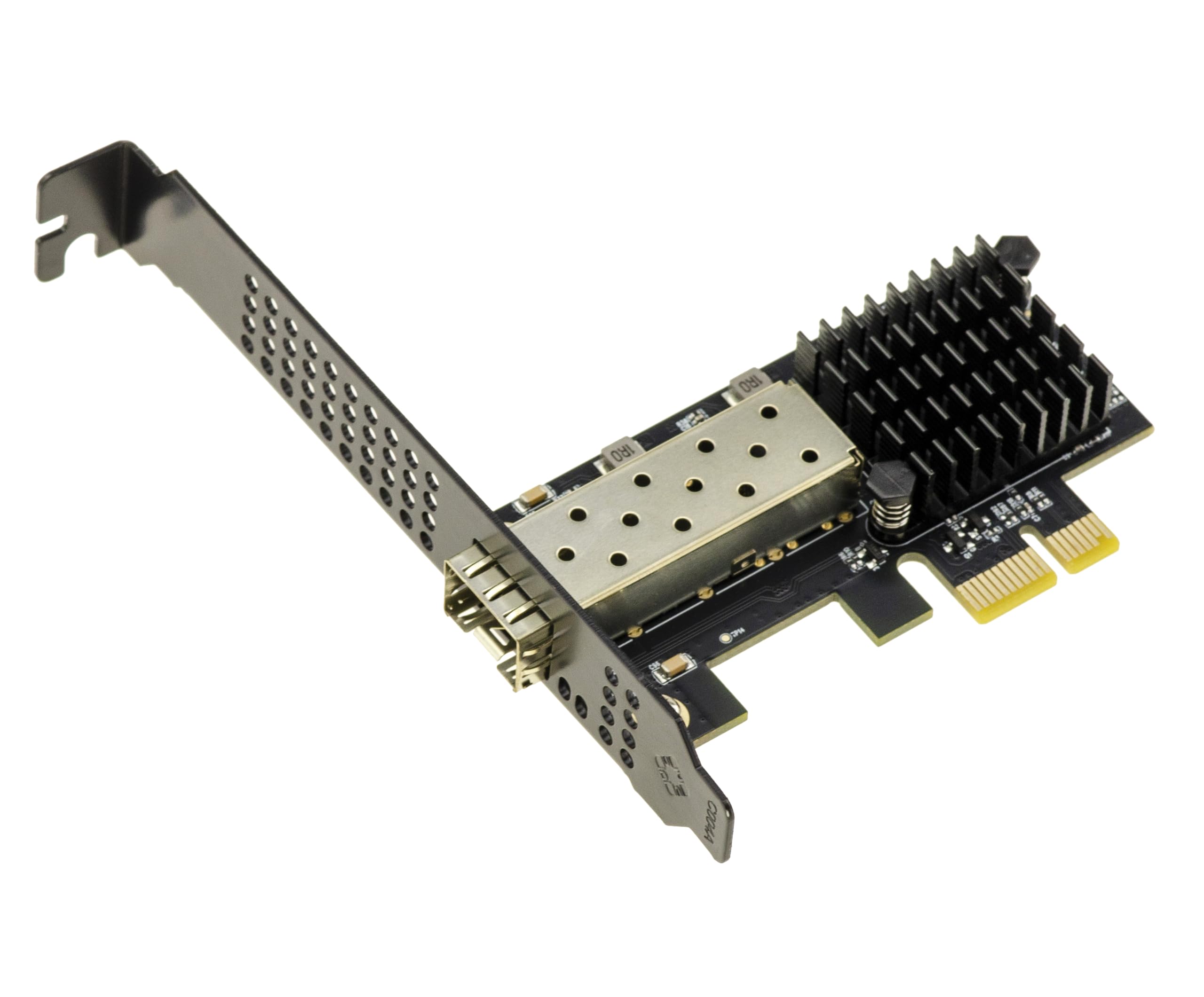 KALEA-INFORMATIQUE Scheda PCIe Gen4 x1 SFP+ 10G Realtek RTL8127 | PCIe Gen4 x1, chipset Realtek RTL8127 a basso consumo e raffreddamento passivo.