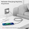 Cable Basesailor USB A a USB C 6.6 pies 2 unidades | Cable de Carga y Datos Tipo C para iPhone 17 16 15 Pro Max, iPad 10 Air 4 5, Samsung Galaxy S25 S24 S23, Google Pixel, Plateado 7