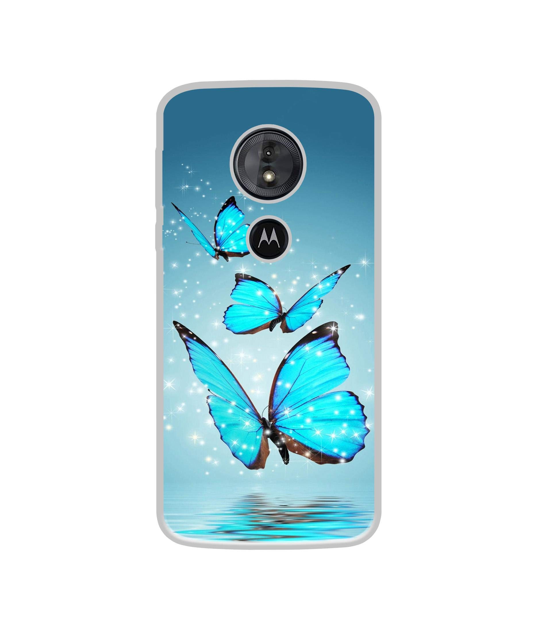 Amazon Brand - Solimo Designer Flying Butterflies UV Printed Soft Back Case Mobile Cover for Motorola Moto G6 Play/Motorola Moto E5 (B0857KV7G7) Amazon Price History, Amazon Price Tracker
