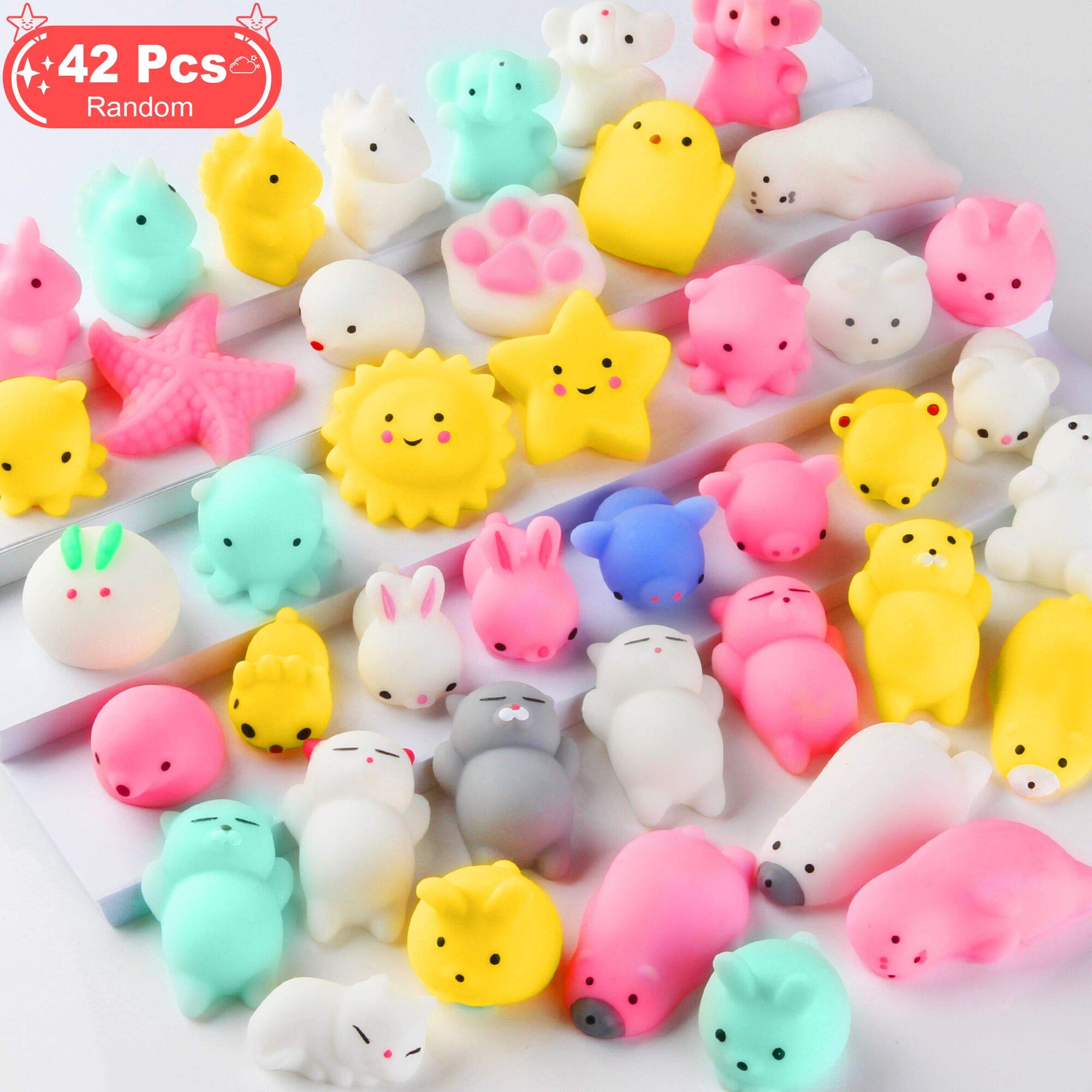 Buy Squishy Toys Party Favors for Kids Squishys 42 Pack Mini Mochi