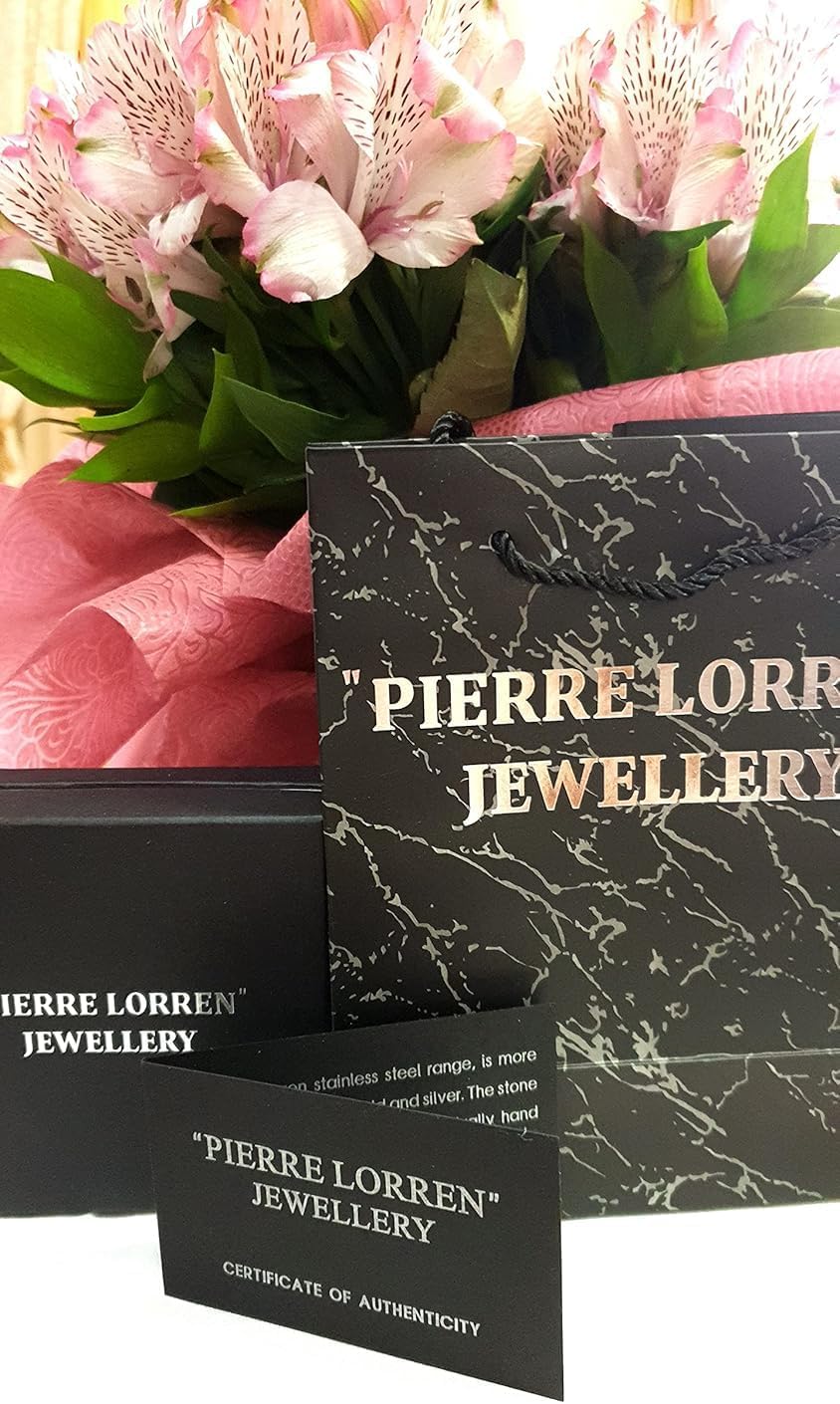 Pierre Lorren HANDMADE Fine Greek Jewelry SET Diamond Eternity Bangle Bracelet Greek Meander Earrings Gold Greek Jewelry 18kt Gold 272 Crystal Diamonds Graduation ETERNITY SUCCESS gift - Image 7