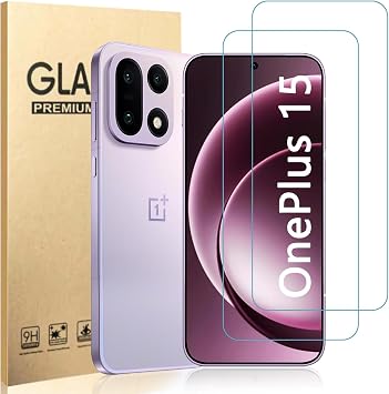 ottpluscase [2 Pack Screen Protector for OnePlus 15 (6.78 Inch), Full Coverage 9H Tempered Glass Film, HD Clarity Scratch Resistant, Anti-Fingerprint, Bubble-Free for One Plus 15 5G Screen Protector - Amazon.ae Price Tracker
