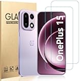 ottpluscase [2 Pack Screen Protector for OnePlus 15 (6.78 Inch), Full Coverage 9H Tempered Glass Film, HD Clarity Scratch Resistant, Anti-Fingerprint, Bubble-Free for One Plus 15 5G Screen Protector