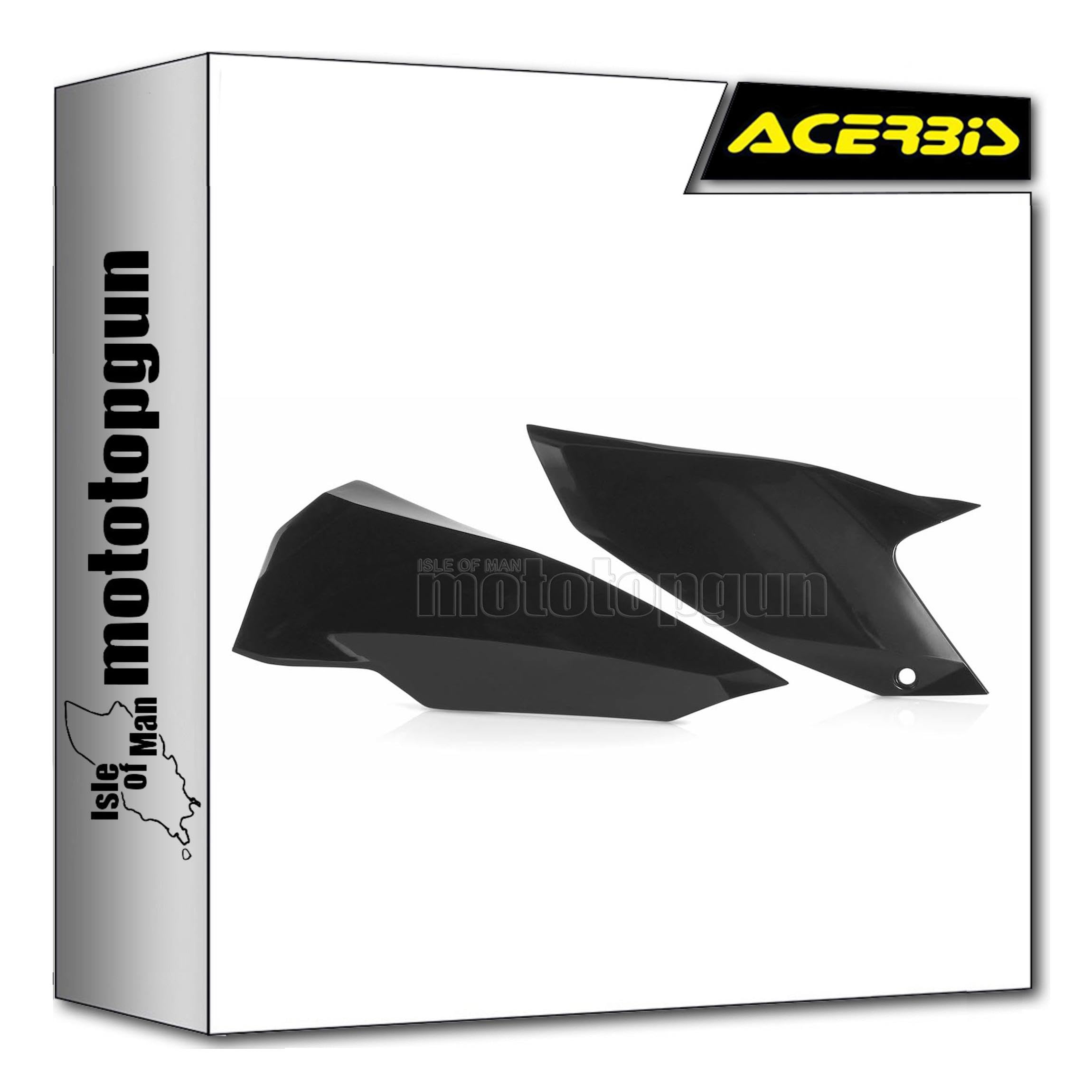 Side panels noir Acerbis 0017699.090 Husqvarna FE 250 2014 - 3