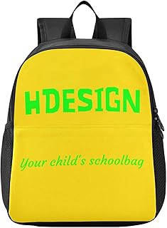 KFBE Custom Kids Backpack Preschool Toddler Bookbag Backpack for Girls Boys Mini Kindergarten School Bags S 208001