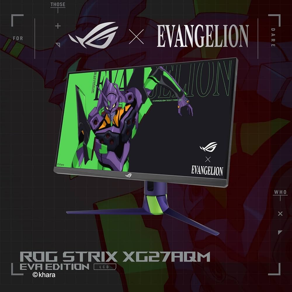 Amazon.co.jp: ASUS ROG Strix XG27AQM-G EVA EDITION 27型