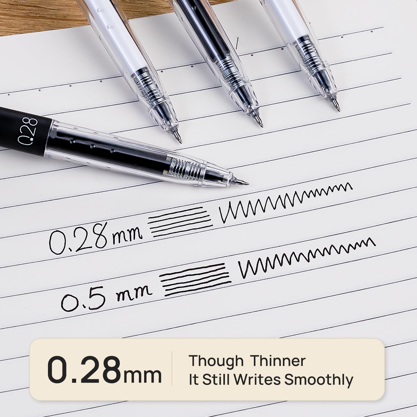 Amazon.com: PenMont Retractable Gel Roller Pens, Japanese Style