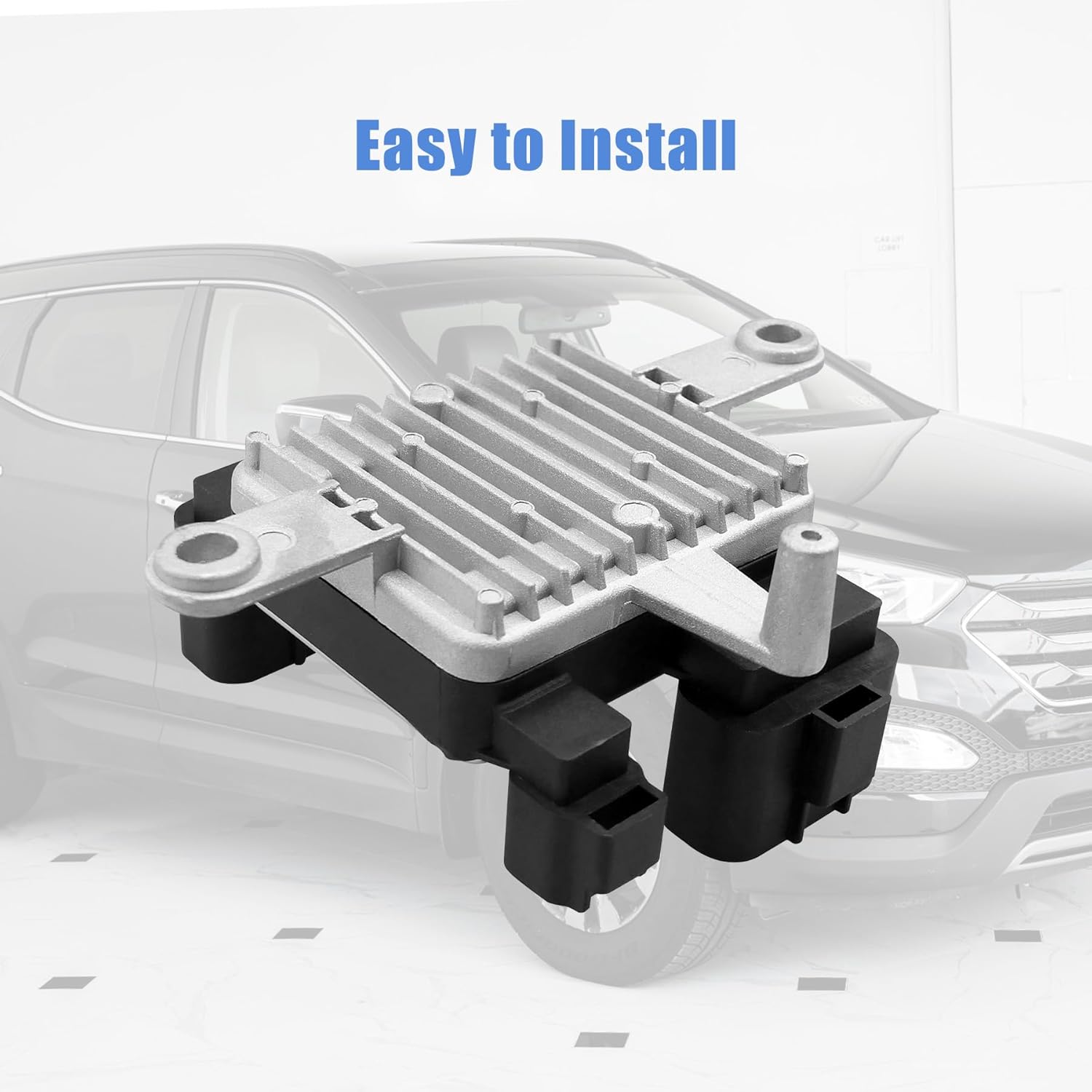Engine Cooling Fan Control Module 25385-B8800 Fits for Hyundai Santa Fe 2013-2018 Santa Fe XL 2013-2019 Kia Sorento 2014-2015 Fan Controller 3.3L