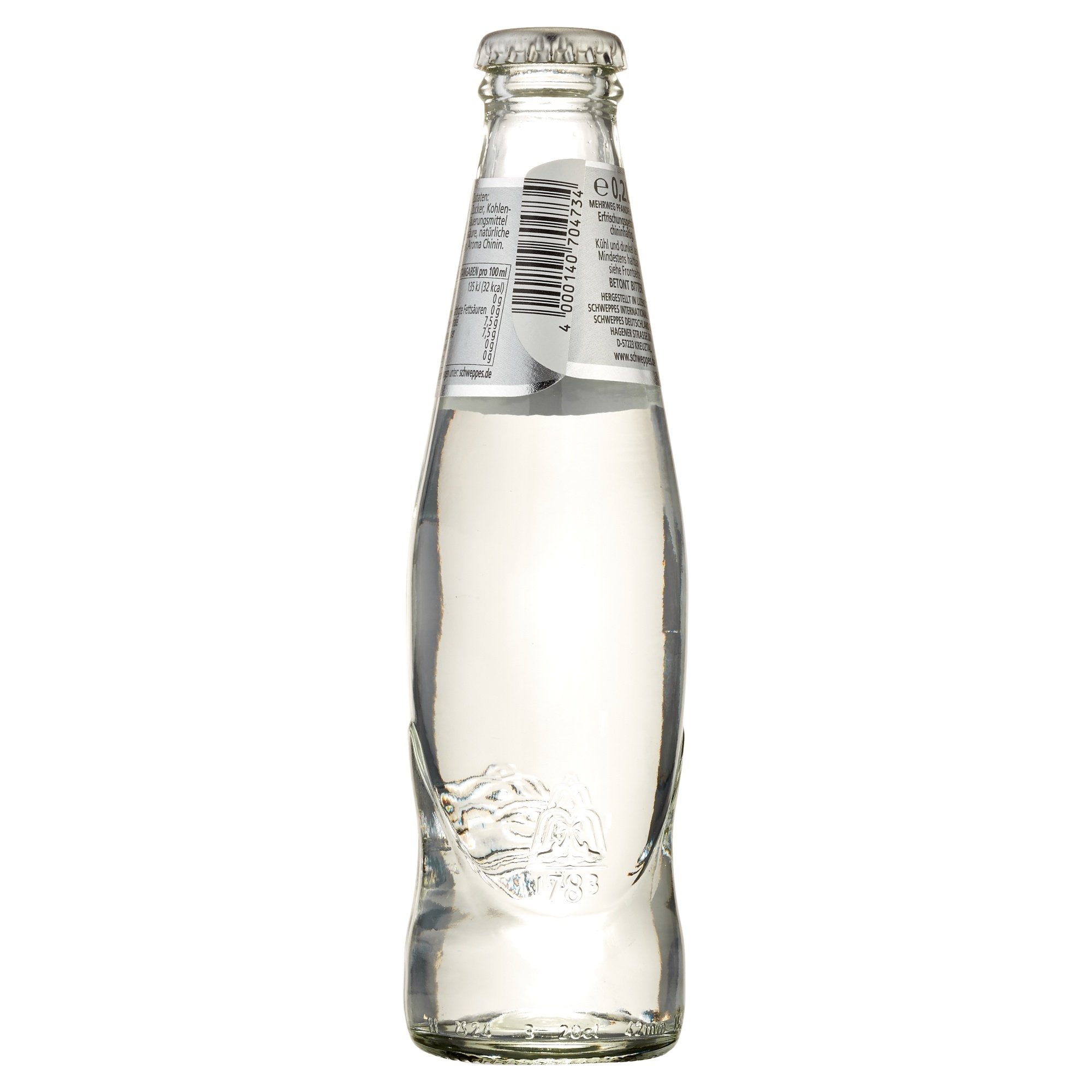 Schweppes Dry Tonic Water MEHRWEG (24 x 0.2 l)