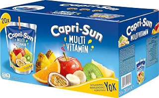 Capri-Sun Multi Vitamin Karışık Meyveli (200 ml x 20 Adet)