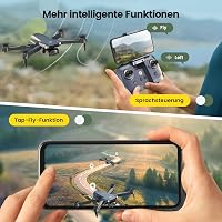Holy Stone HS290 Összecsukható Drón 1080P Kamerával, FPV Élő Közvetítéssel, Hosszú Repülési Idővel, Optikai Pozicionálással, Kezdőknek és Gy 5