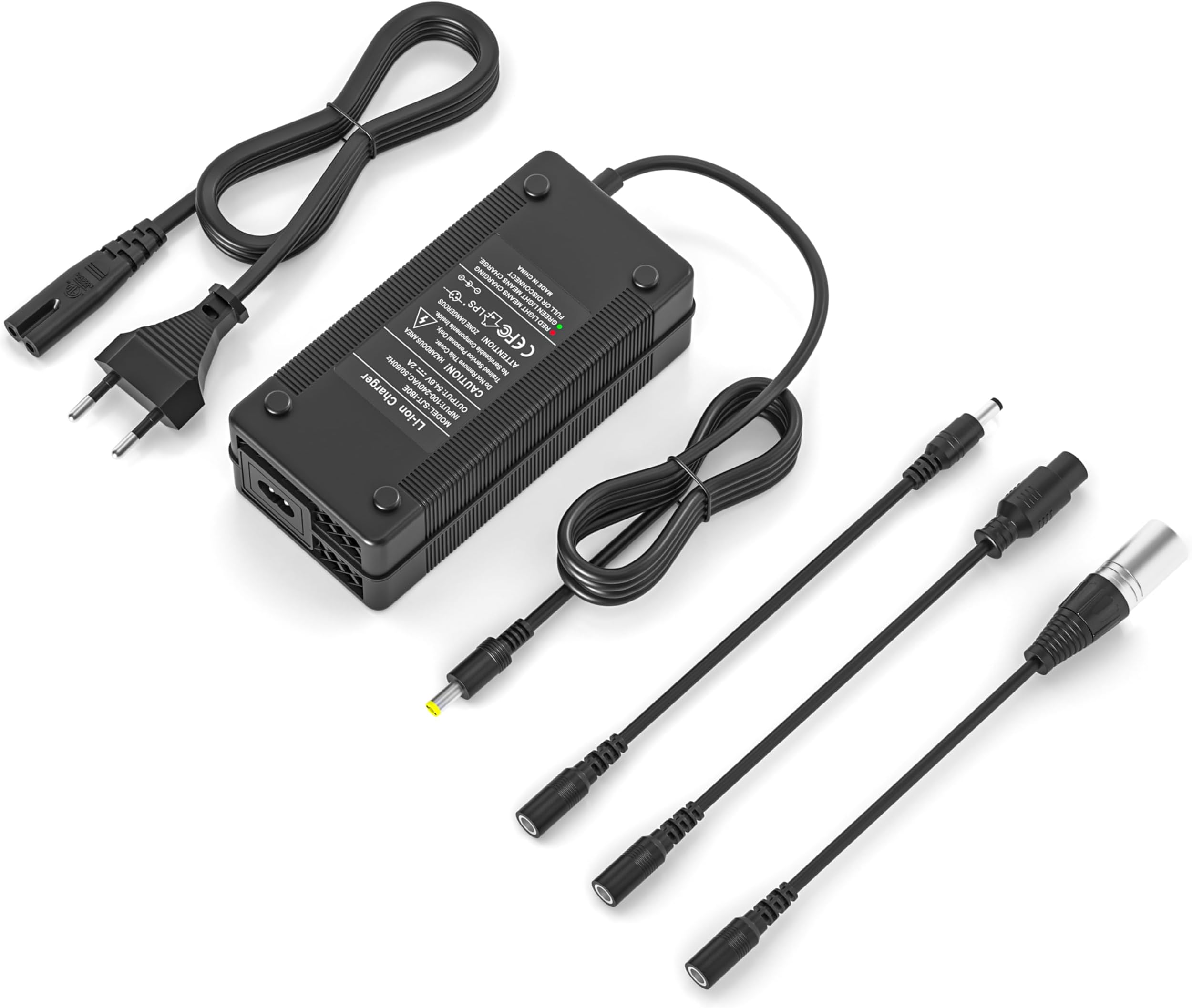 Chargeur Trotinette Electrique , 42V 2A Chargeur Universel Pour Alimentation 12 V