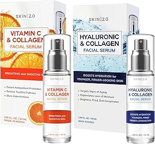 Suero facial hialurónico y colágeno + vitamin...