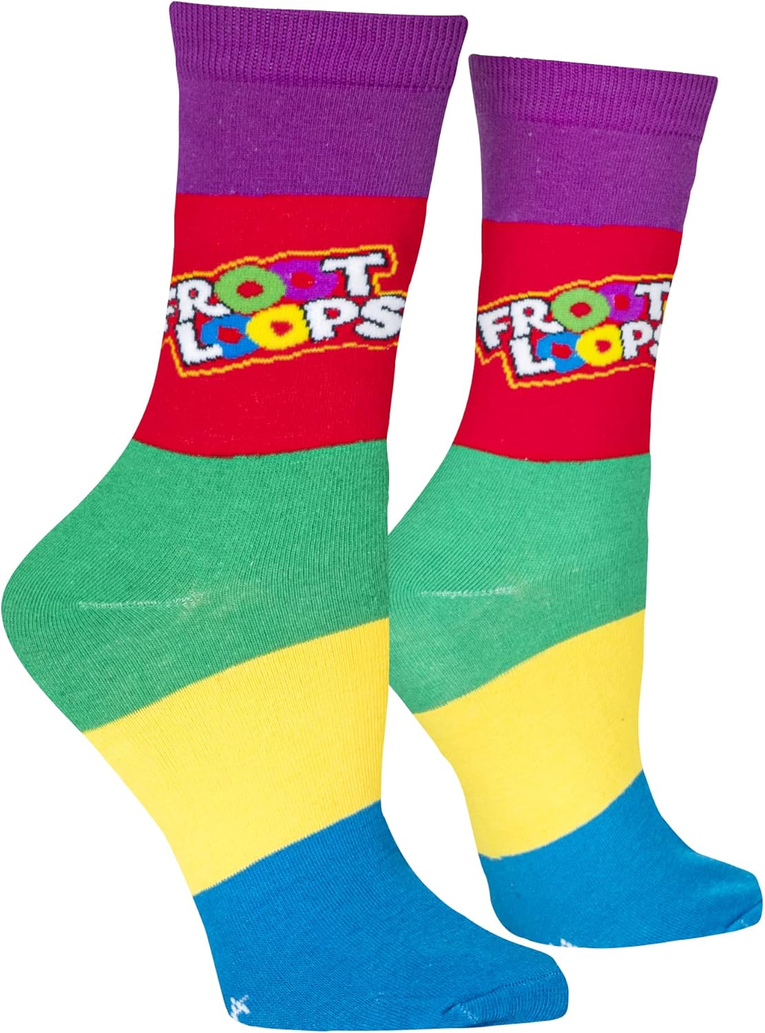 Crazy Socks – Breakfast Food Cereal Crew Socks for Men & Women – Funny Novelty Food Designs – Colorful, Comfy & Unique - Image 3
