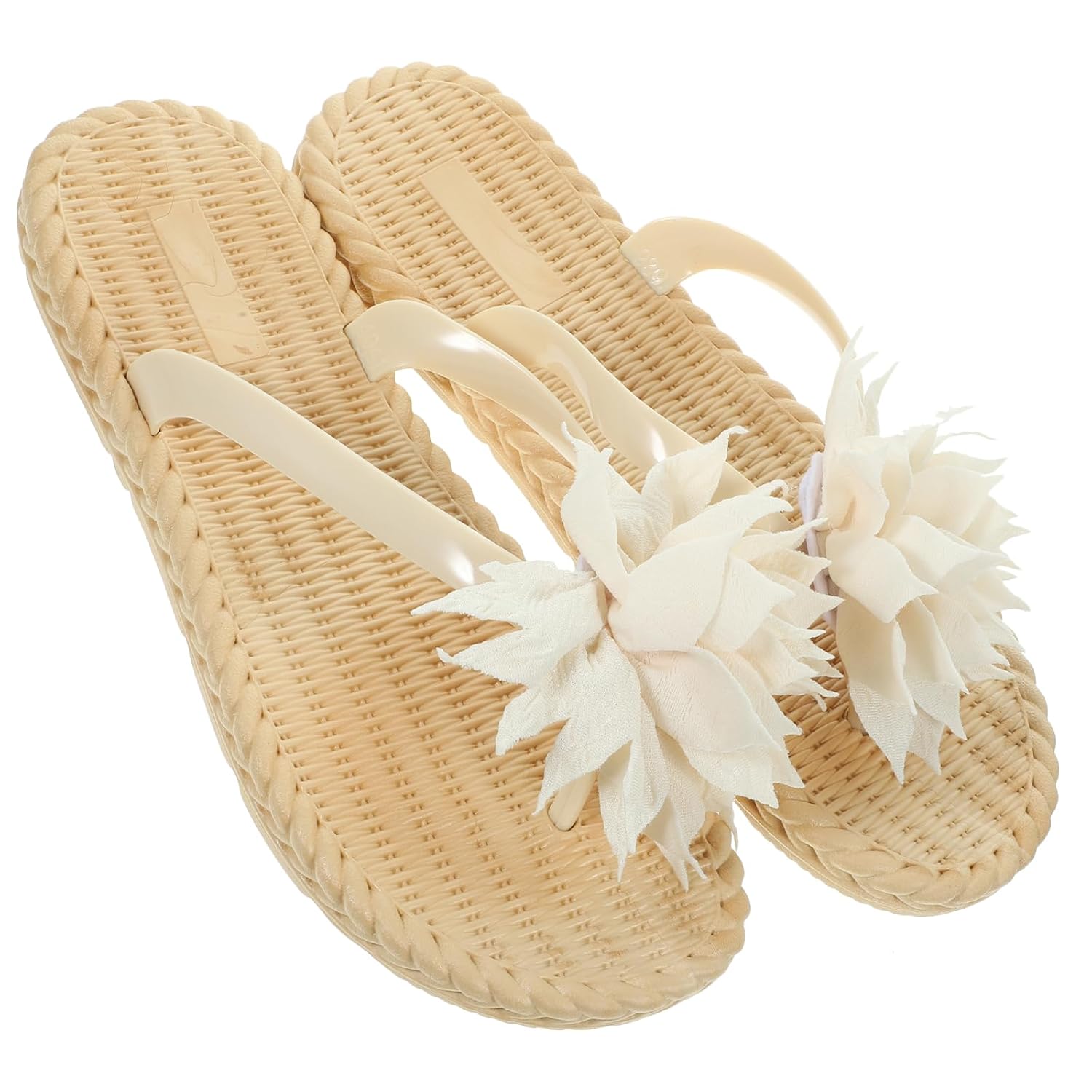 Holibanna Chinelo feminino floral confortável sandálias de praia boêmias para mulheres e meninas