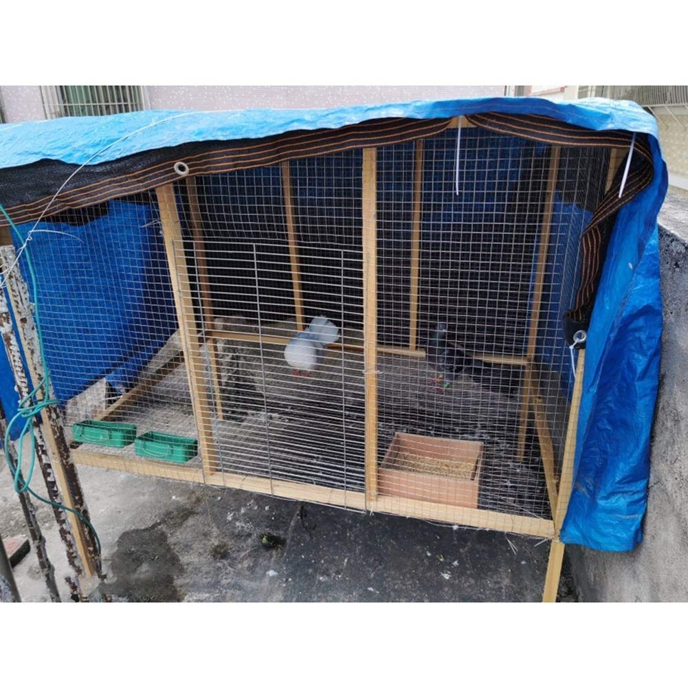 LSXIAO Rotolo di Rete Metallica, Zincato Panno Hardware, Saldato Recinzione di Sicurezza, 2cm Aperture Quadrate con Le Pinze per Gabbie per Animali, Pollaio, Rete del Camino