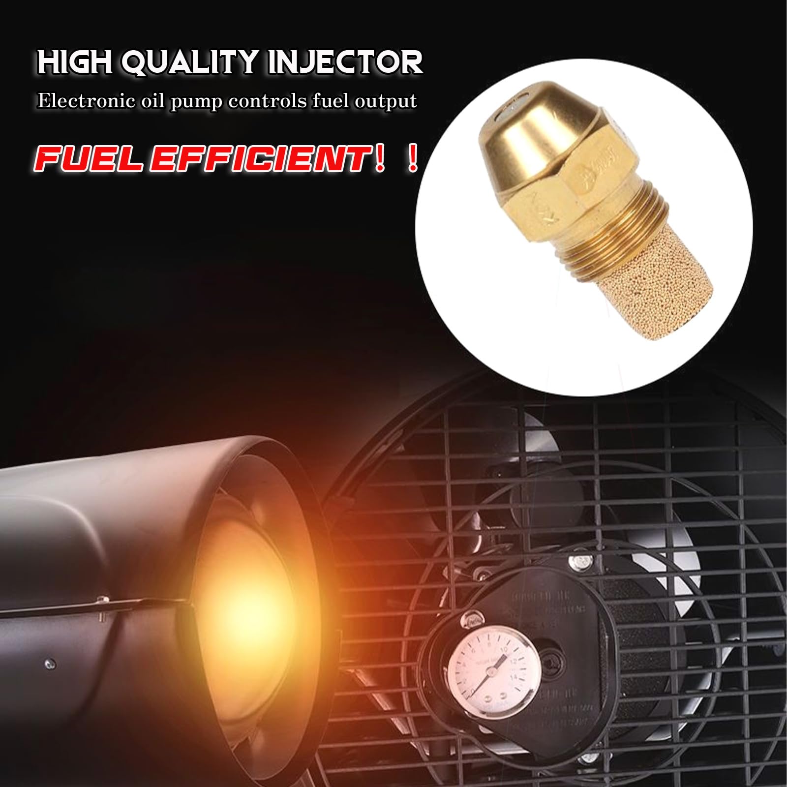 Termoventilatore Diesel Cannone riscaldante 35kW Diesel Essiccatore per edifici Riscaldatore per edifici Generatore di Aria Calda Termoventilatore 19L Serbatoio con Termostato Riscaldatore Olio Flusso