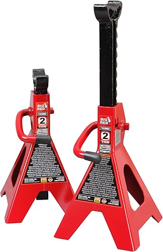 Miniatura 36 de Torin T42002A - Soportes de doble bloqueo (2 toneladas, 1 par), doble cerrojo