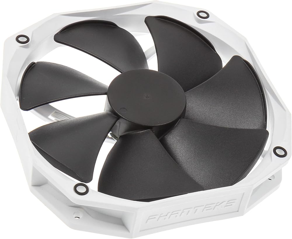 Phanteks 140mm CPU Cooler Fan Upgrade, PWM, 1600 RPM High-Static Pressire, Blades Retail Cooling - View 1