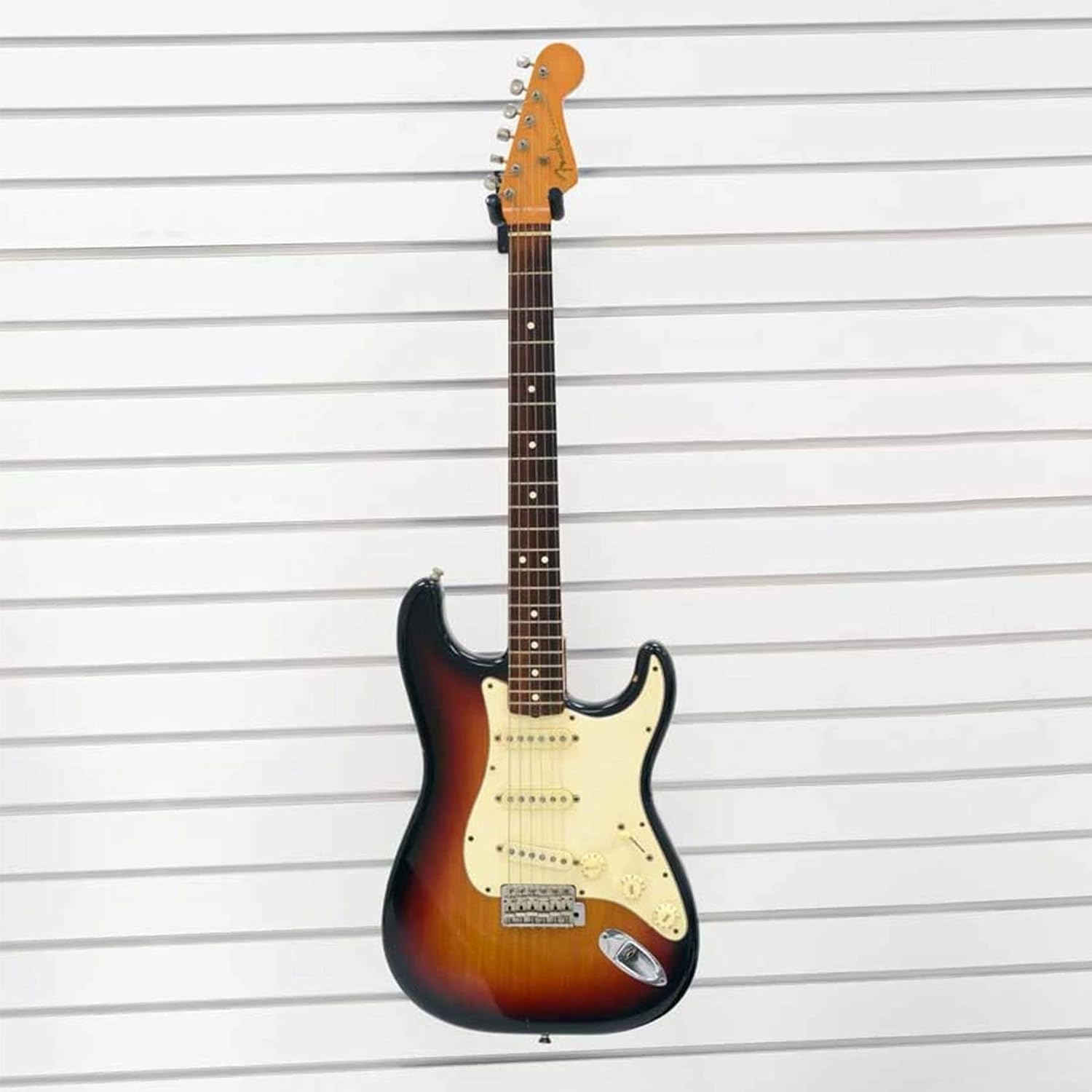 7" Standard Guitar Hanger - Adjustable – Slatwall and Pegboard Mount Display – Acoustic and Electric Guitar Holder