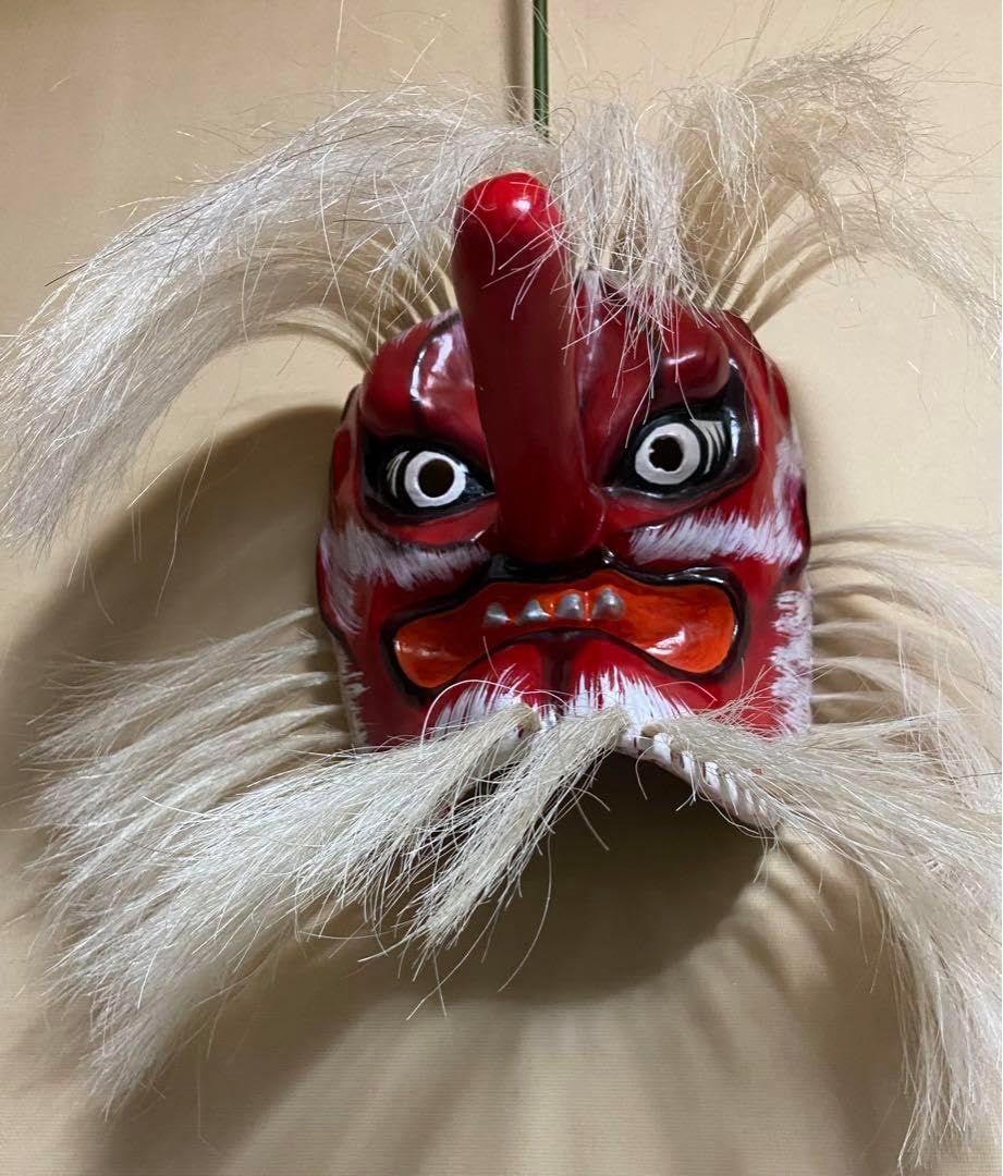 神楽面 天狗面 柿田勝郎面工房 天狗面 – オマツリジャパンのお店