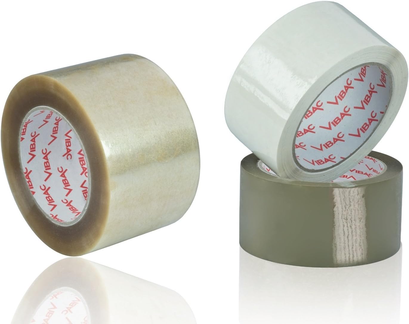 Vibac VT136BV Tape, 831, Buff solvent PP, Low noise, 48 mm x 66 m (Pack of 36)