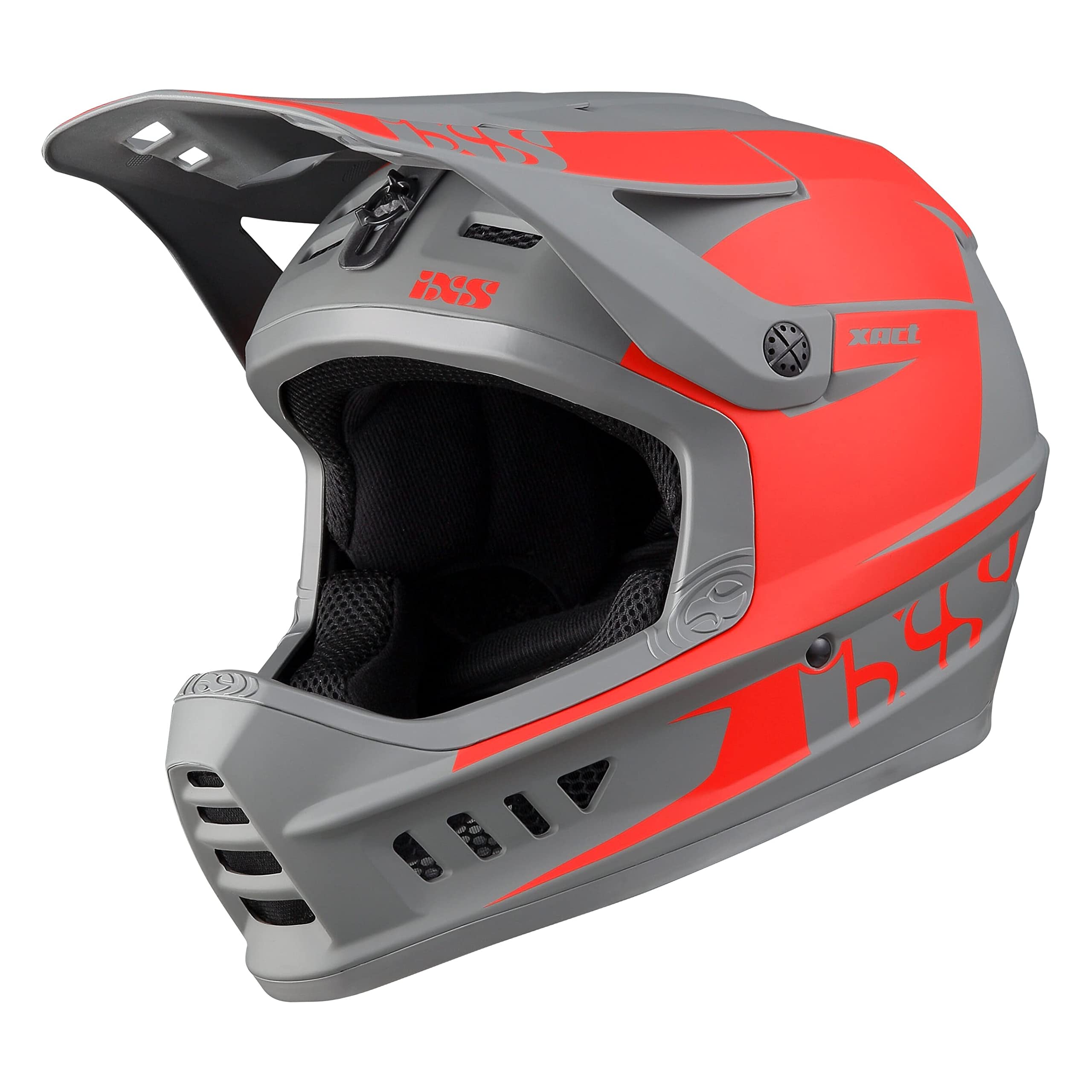 IXS Helmet XACT EVO Red-Graphite XS (49-52 cm) Casco, Adulti Unisex, Rosso