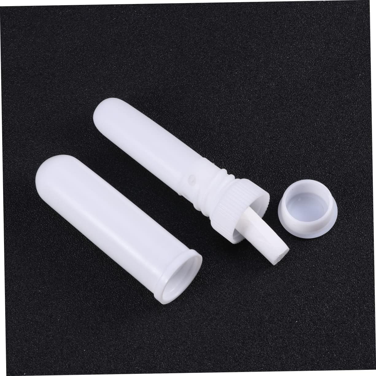 Refillable Essential Oil Blank Tubes 12 Pack with Cotton Swabs image 3