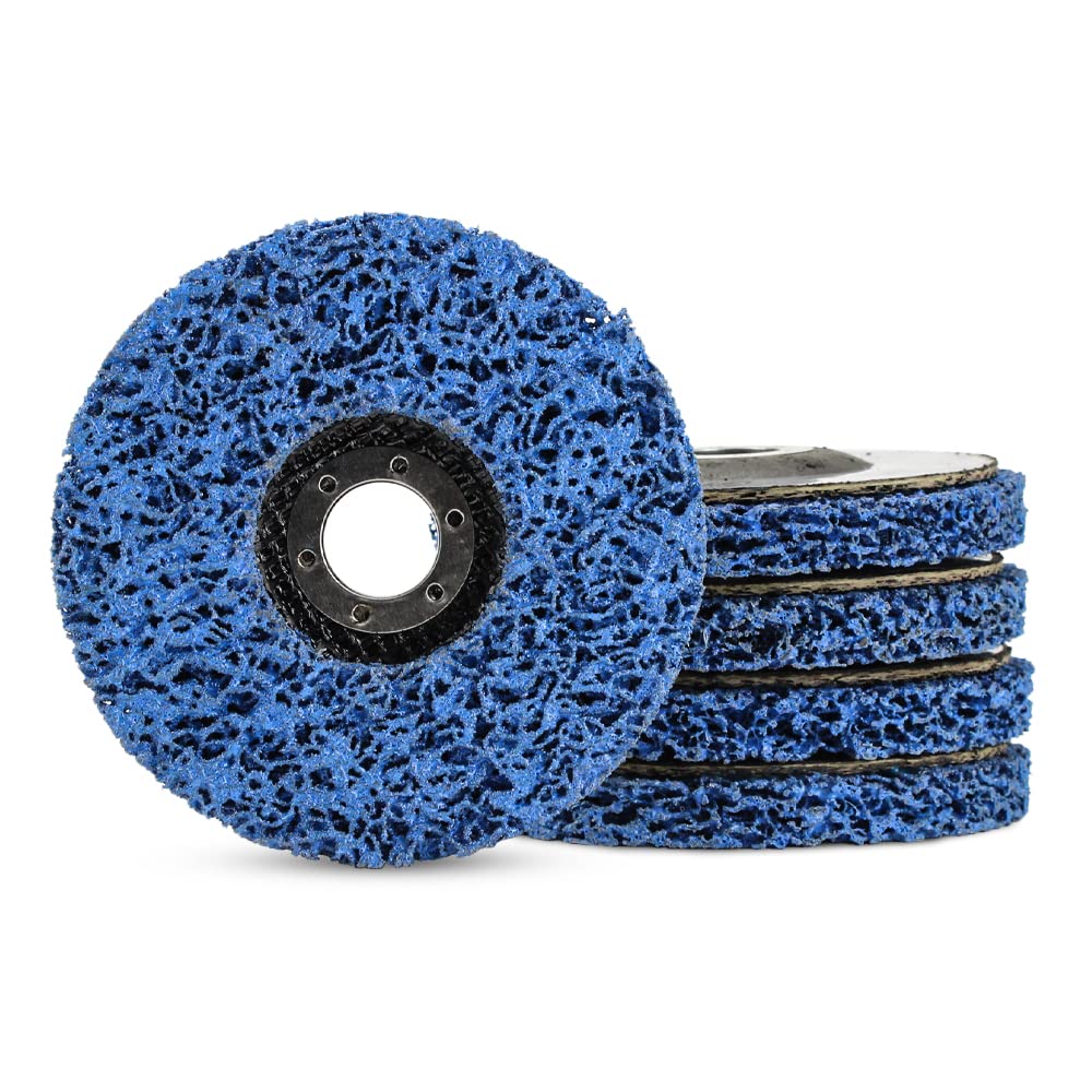 BHA Easy Strip Discs Clean and Remove Paint, Rust and Oxidation 5” x 7/8” - 5 Pack