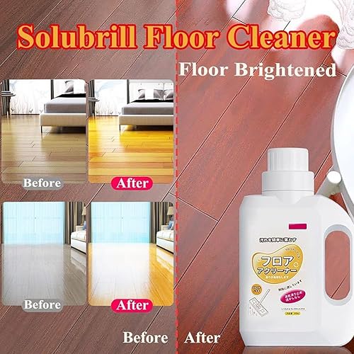 Miniatura 3 de Solubrilho Limpiador de azulejos, Solubrilho - Limpiador de azulejos líquido de 16.9 fl oz, limpiador de pisos Solubrilho, limpiador de pulido de
